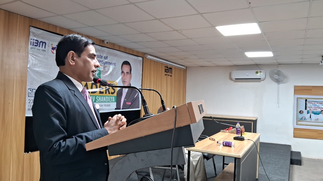  ‘Meet the Leader’ Program with Gaurav Shandilya at IIBM